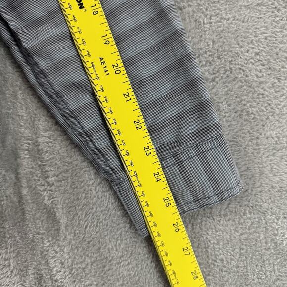 Toad&Co Shirt Mens M Gray Striped LS Button Front Collared Pockets Outdoor Light - Picture 10 of 13